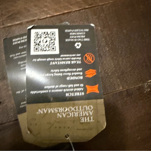 American Outdoorsman Fleece Bonded Canvas Carpenter Pant 32” inseam - Picture 6 of 8